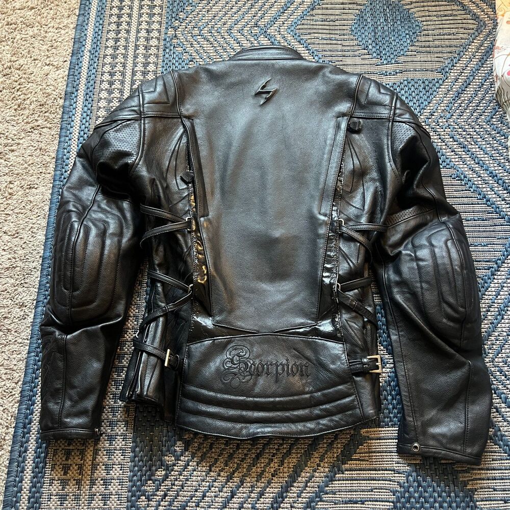 Scorpion Exo Skeletal Protection Corset style detail Motorcycle  Jacket
